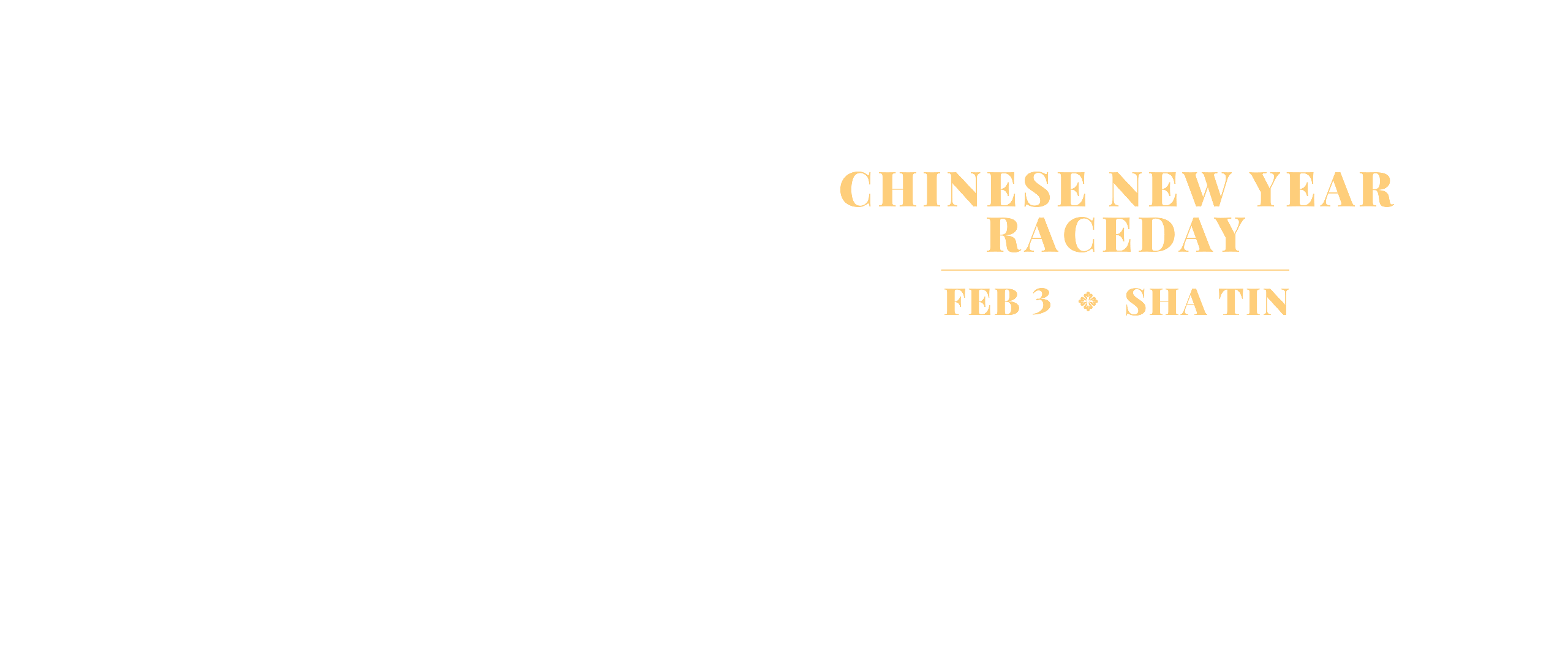 CNY Raceday Promo