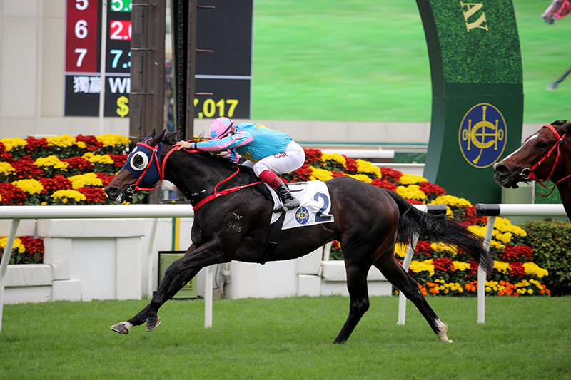 Healthy Happy wins the 2022 G3 Chinese Club Challenge Cup (1400m).