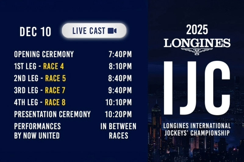 LONGINES International Jockeys' Championship - Livecast