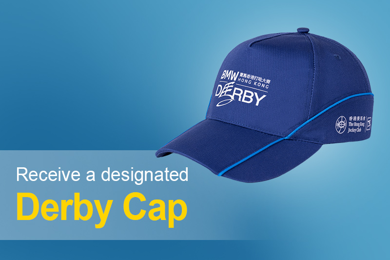 Receive a Free Derby Cap Upon Admission