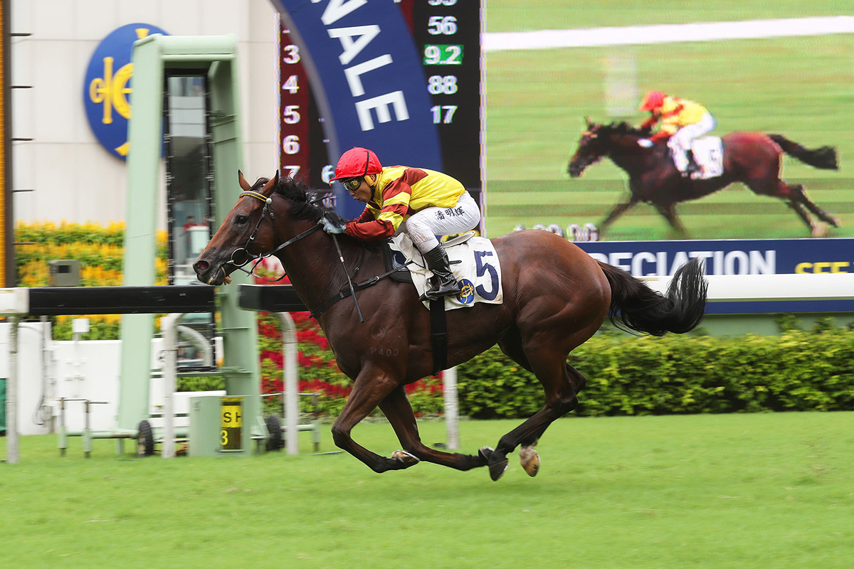 Our Folks and Matthew Poon take the Big Profit Handicap to give trainer Michael Chang a vital 16th win for the season.