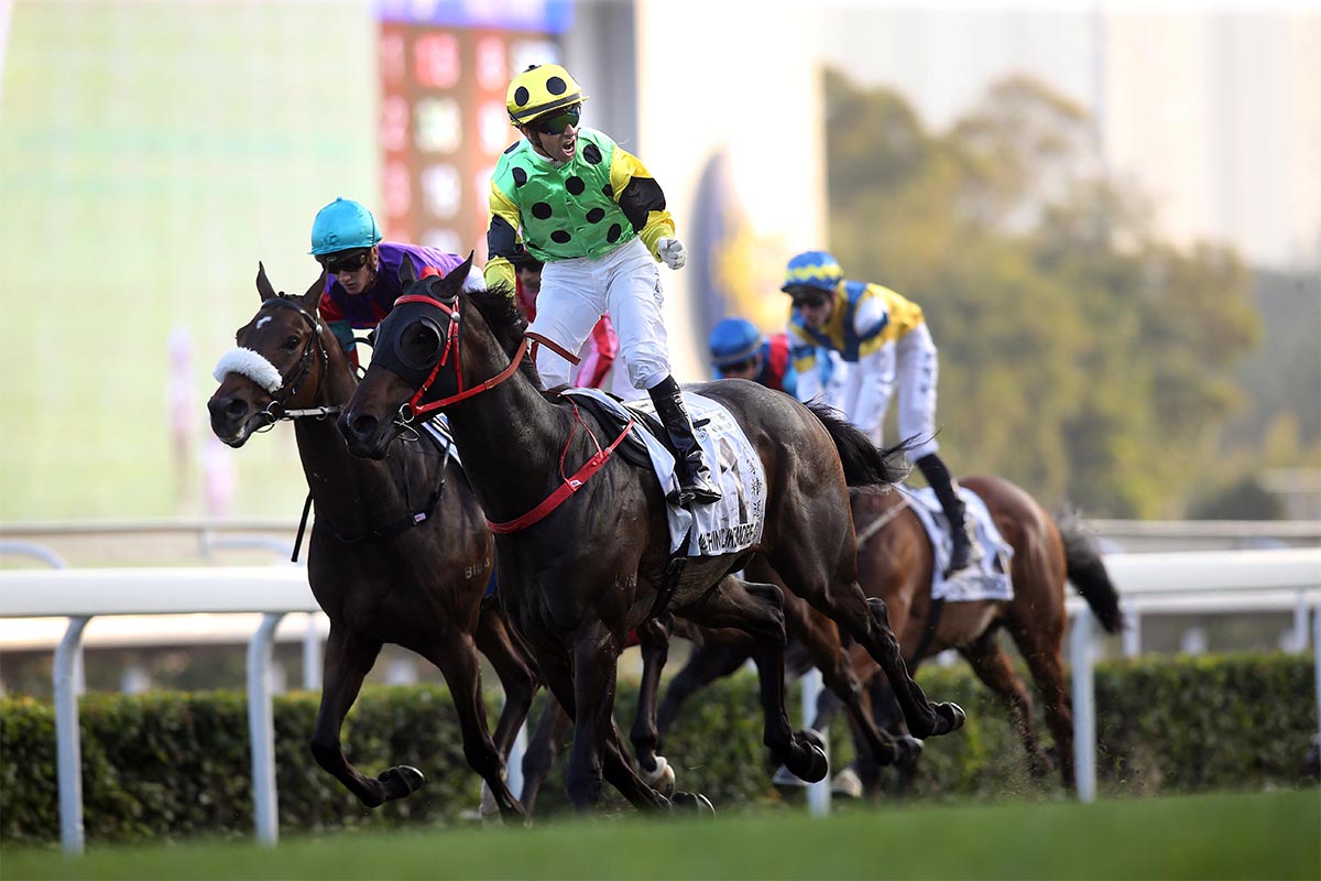 由蔡約翰訓練的「當家精選」，於莫雷拉胯下勝出今日於沙田馬場舉行的四歲馬經典賽事系列首關賽事香港經典一哩賽。