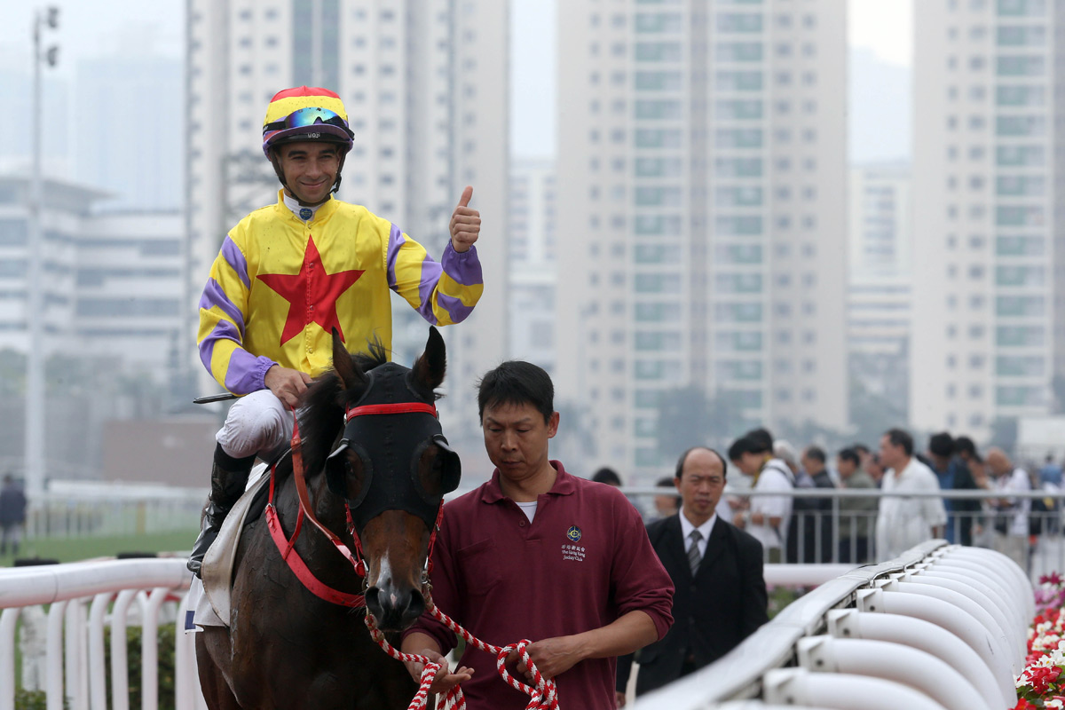 莫雷拉認為「平海福星」在寶馬香港打吡大賽中有力一爭。