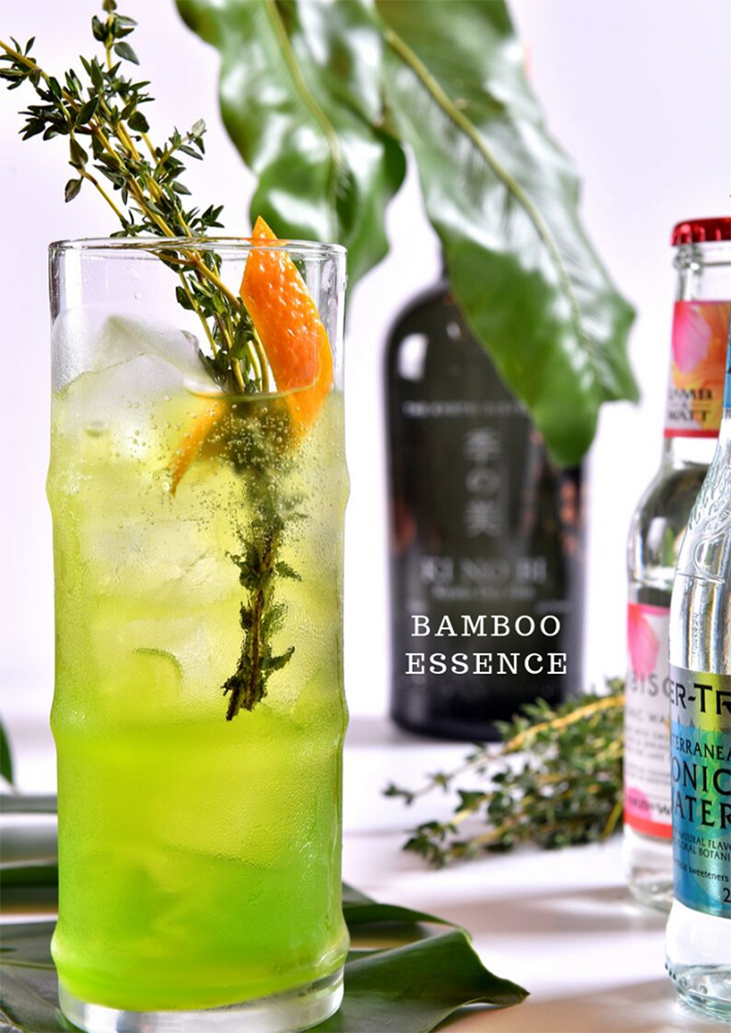 God Save the Gin系列兩款氈酒特飲 Bamboo Essence與 Provencal Elegance全晚供應。