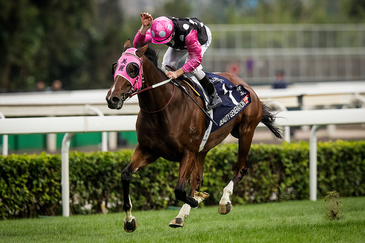 「美麗傳承」是2019年世界馬匹年終排名中評分最高的香港賽駒。
