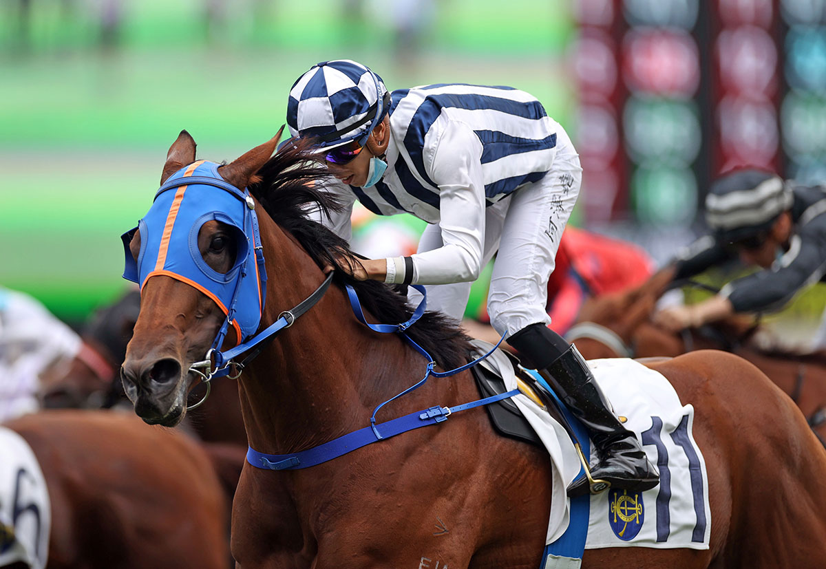 何澤堯贏得在港第四百場頭馬。
