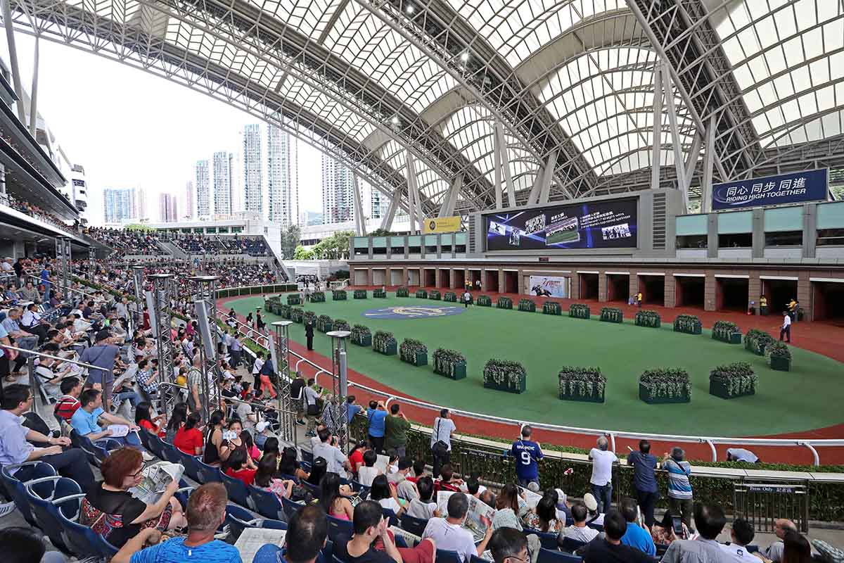 The Raceday kicked off with a fabulous variety show at the Parade Ring. The programme included a medley of classic Cantopop songs performed by the Hong Kong Police Silver Band, and the first screening of the “Racing Goes On”, which recaptures the memories of racing and non-racing moments.