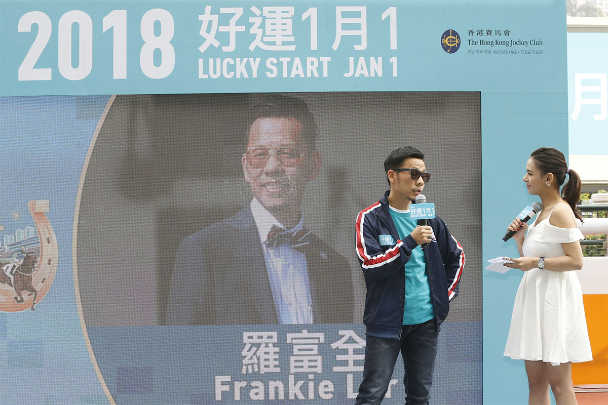 Trainer Frankie Lor, Jockey Derek Leung and Apprentice Jockey Matthew Poon are invited to join today’s press conference and share their 2018 New Year resolution.