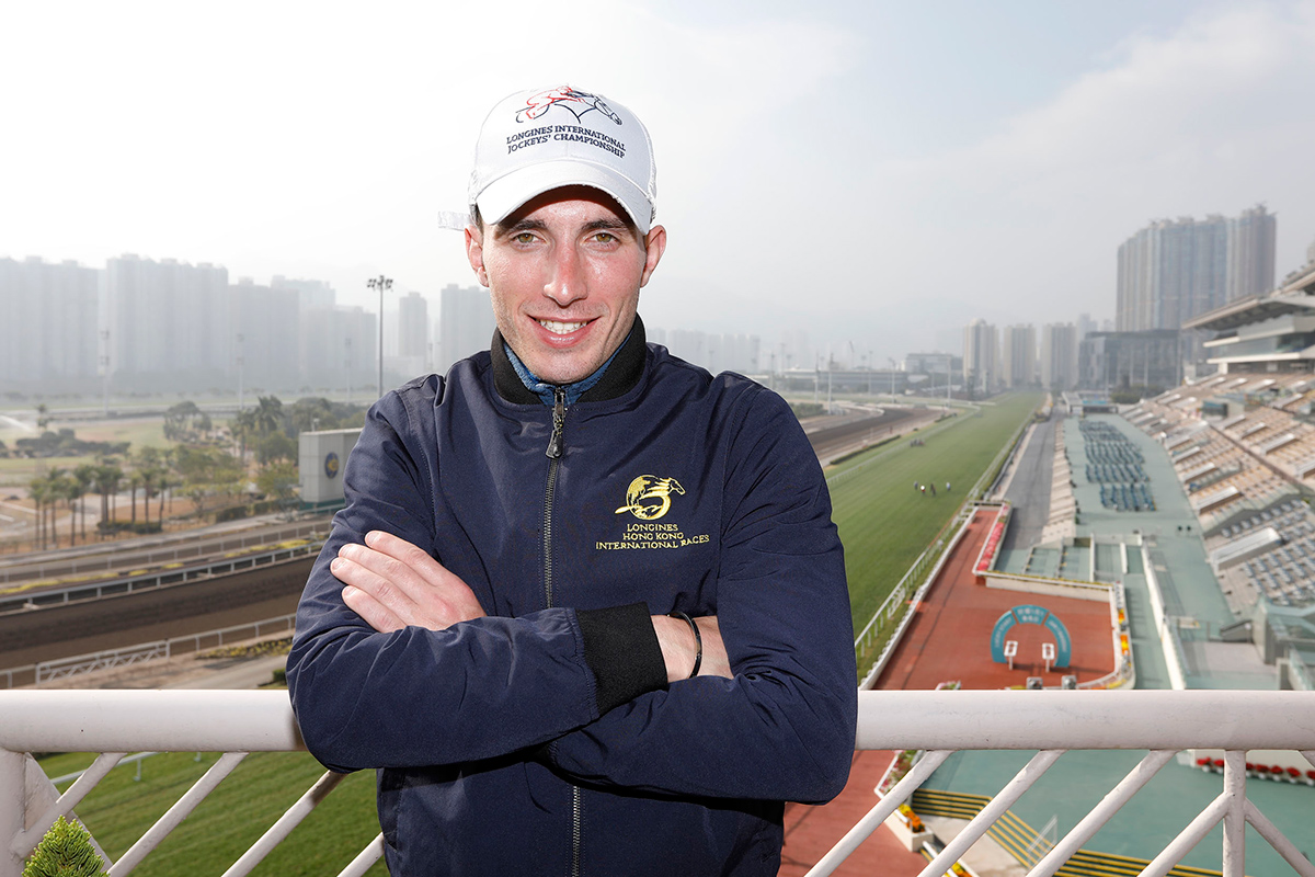 Club Jockey Pierre-Charles Boudot meets media representatives in a press session at Sha Tin Racecourse this morning and takes questions.