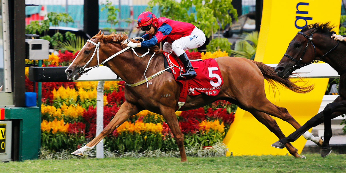 The Golden Age has made-all for two wins at Happy Valley this season.
