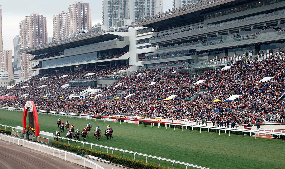 Tens of thousands of race goers are drawn to the Chinese New Year Raceday at Sha Tin.