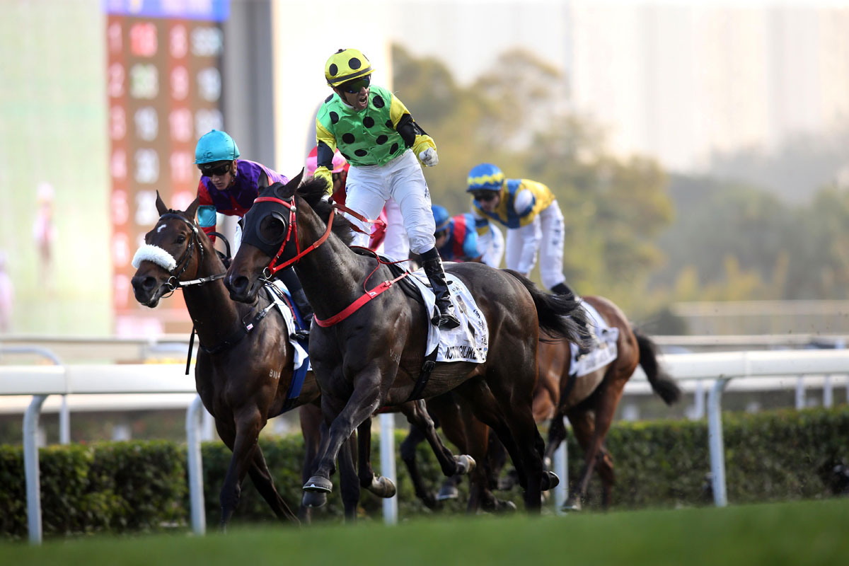 Nothingilikemore scores a cozy win in the Hong Kong Classic Mile.