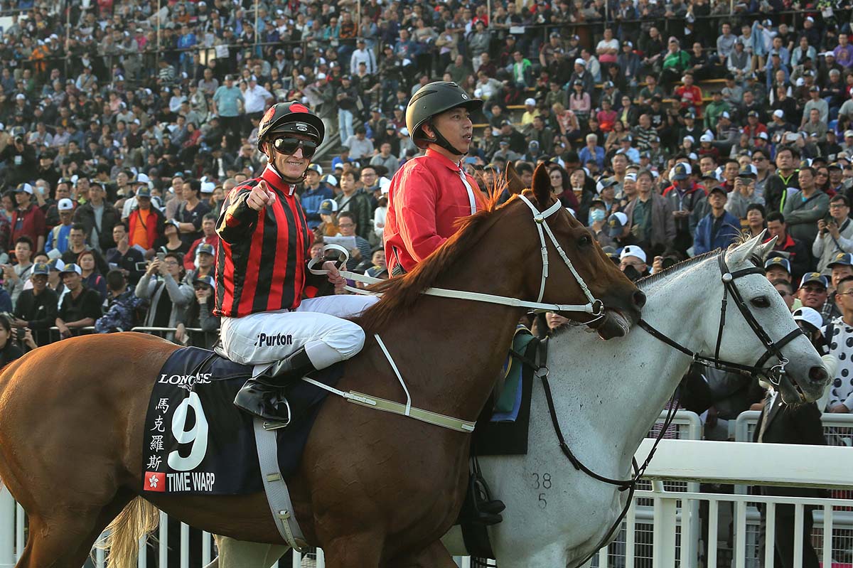 Time Warp used last year’s Ladies’ Purse as a steppingstone to LONGINES HKIR glory.