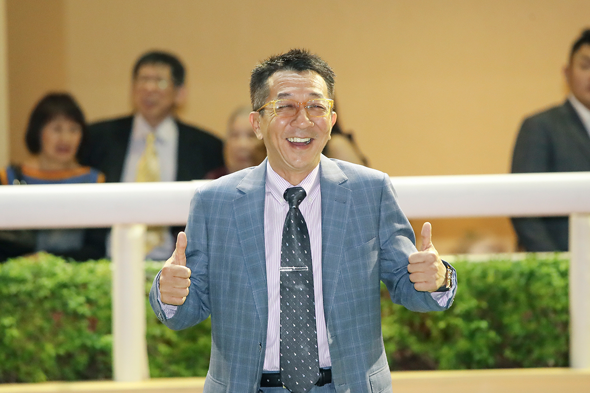 Me Tsui: delighted with his Happy Valley double.