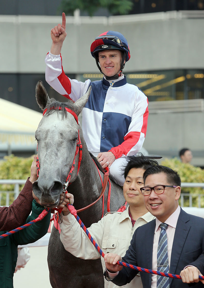 Dennis Yip provided three of Purton’s five wins. 