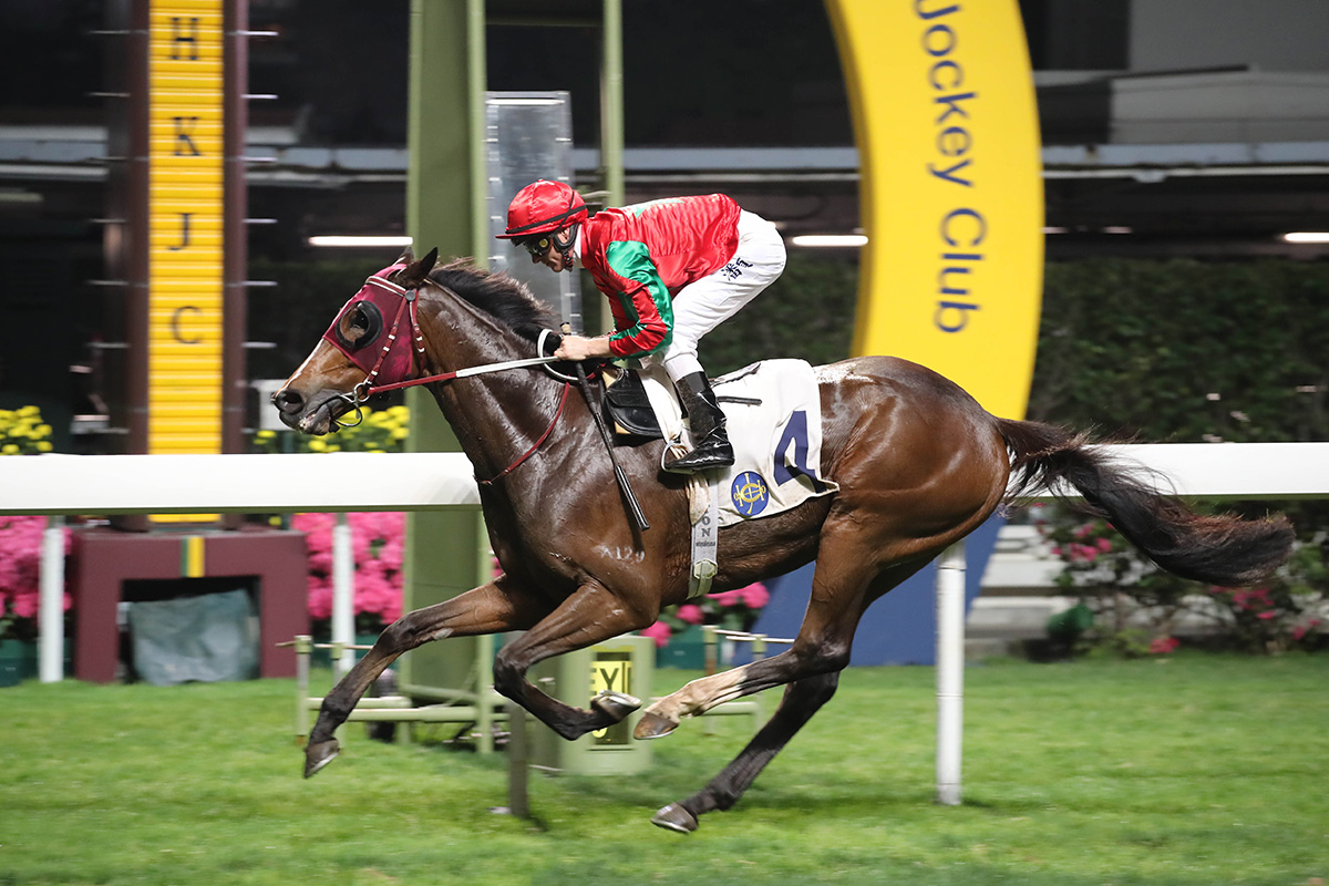 Helene Charisma and Zac Purton make it back-to-back wins at Happy Valley