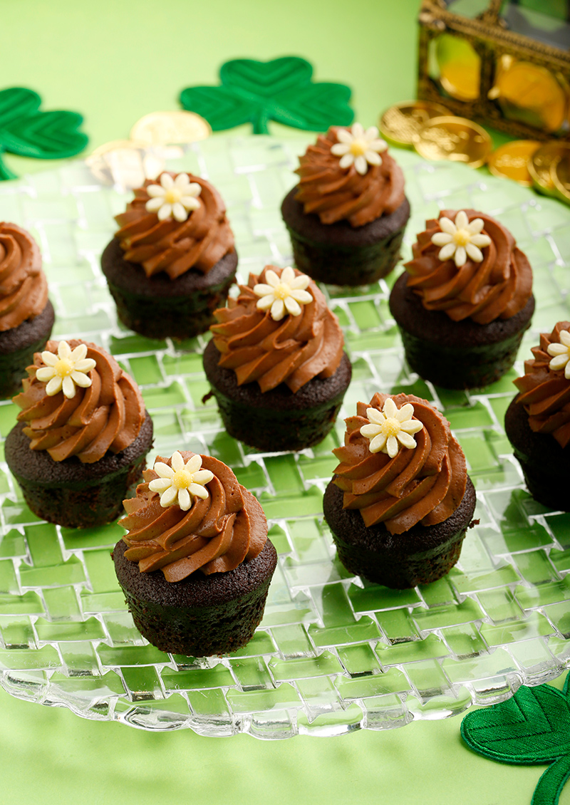 The culinary treats, including Guinness Chocolate Cupcake, will ensure a night of Irish feasting.