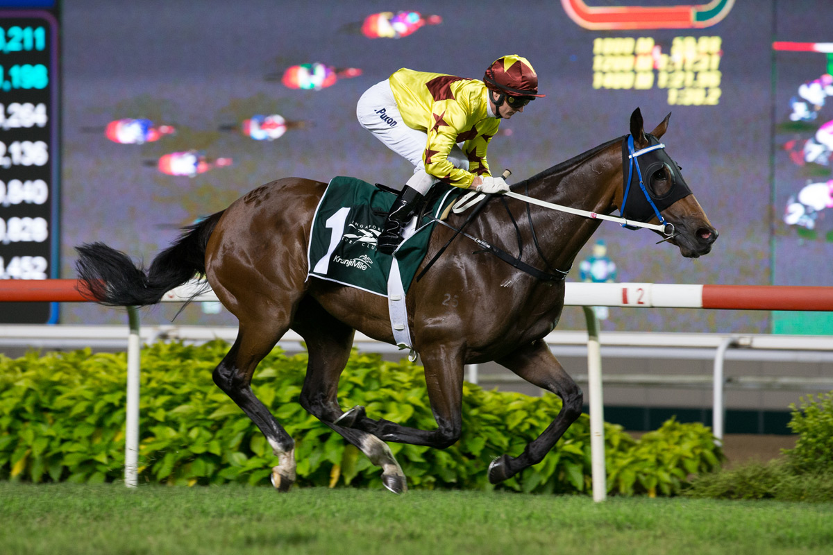 Southern Legend again runs away with the Kranji Mile.