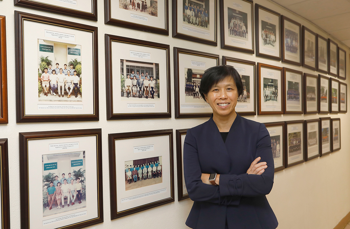 The Club’s Racing Development Board Executive Manager and Headmistress of the Apprentice Jockeys’ School, Amy Chan, encourages young people who aspire to a career in horse racing to seize the chance to apply.