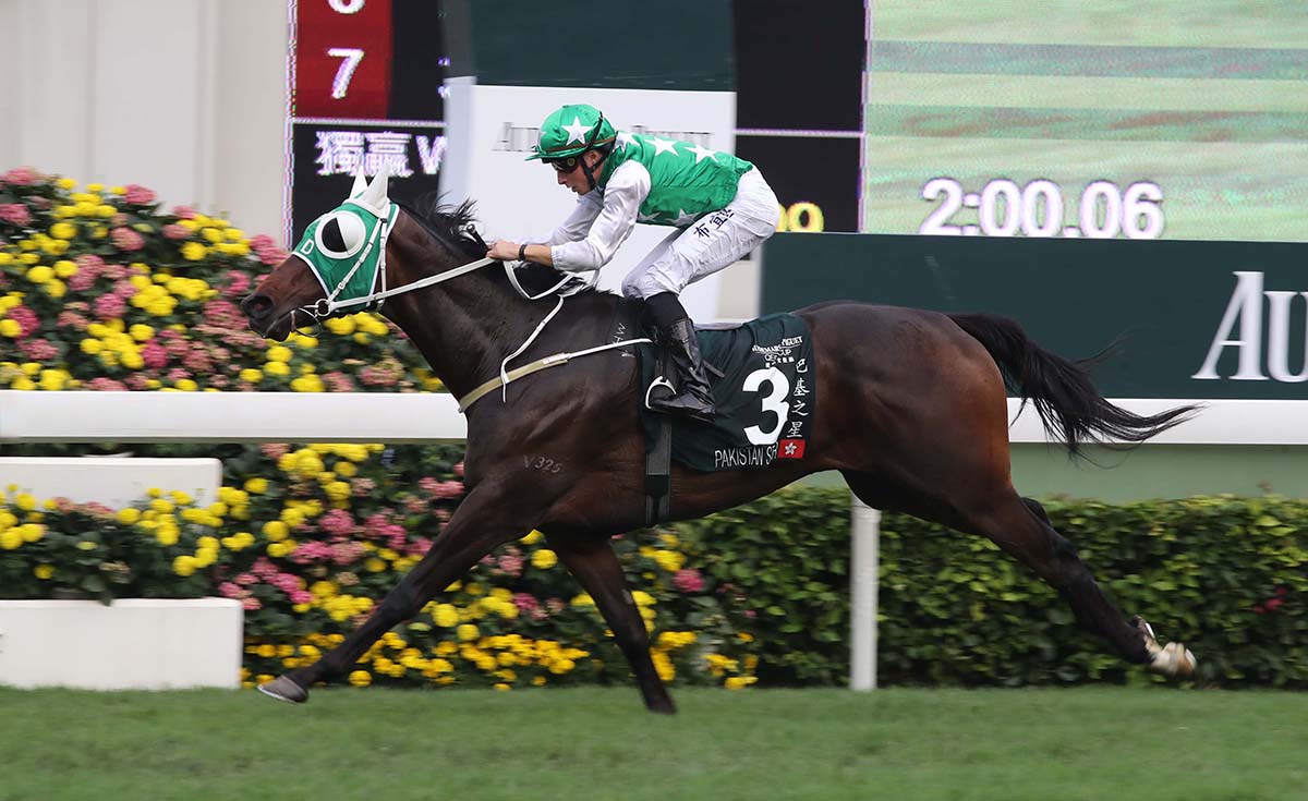 Pakistan Star’s biggest win came in the G1 QEII Cup at 2000m.