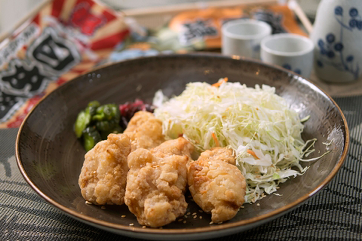 Crispy Chicken with Japanese Sesame Dressing (5 pcs) –HK$55