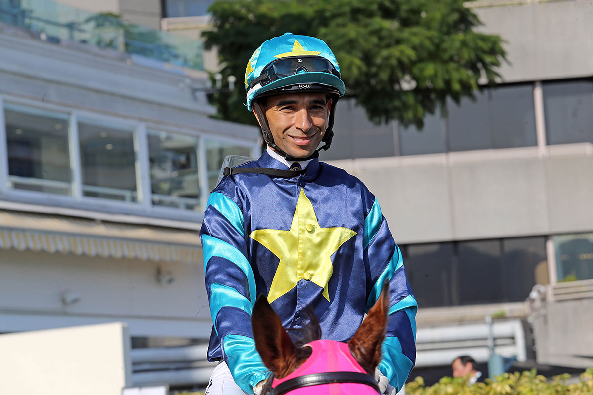 Joao Moreira is eager to seek another success in the LONGINES IJC.