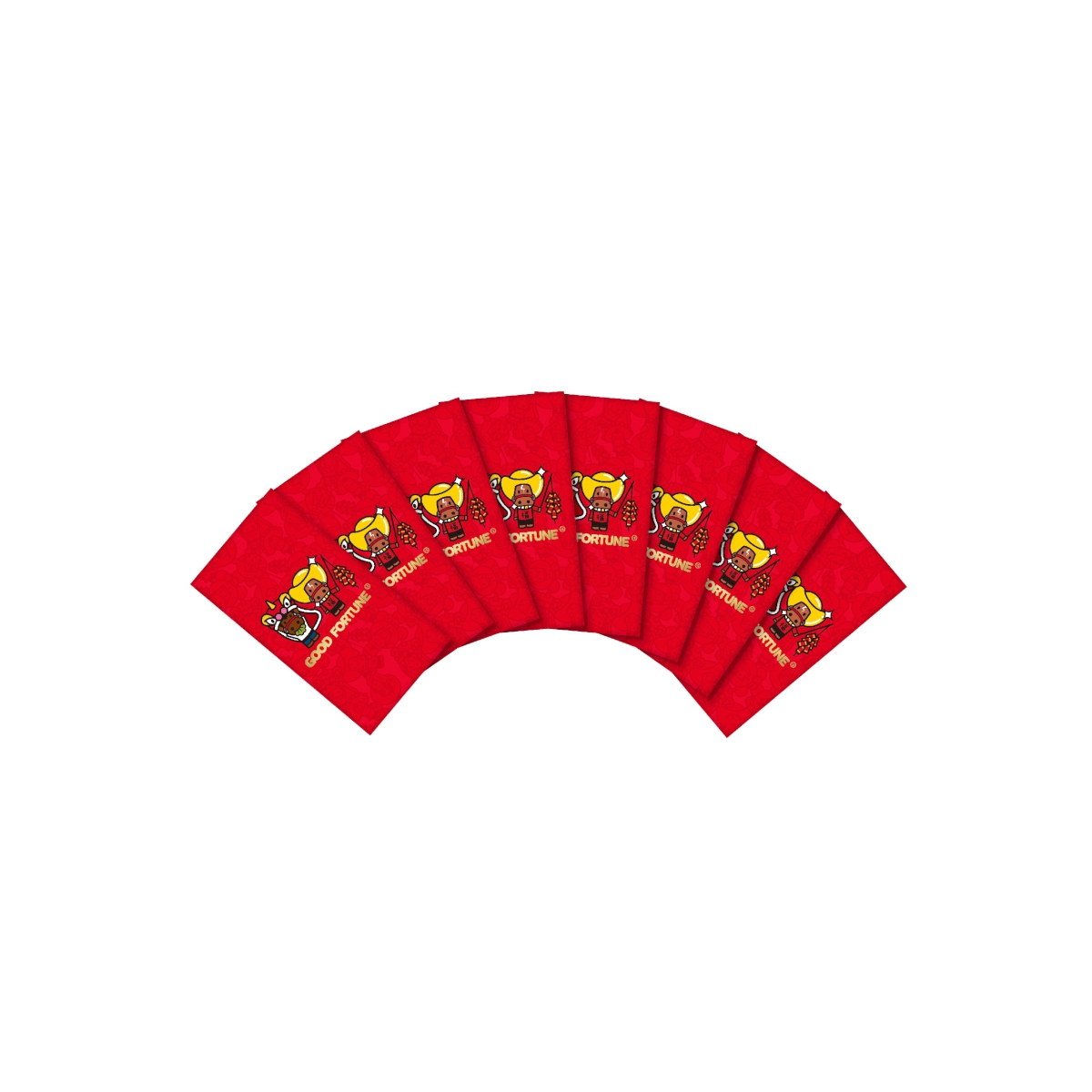 Chinese Lion Dance Lai See (8pcs/ pack)