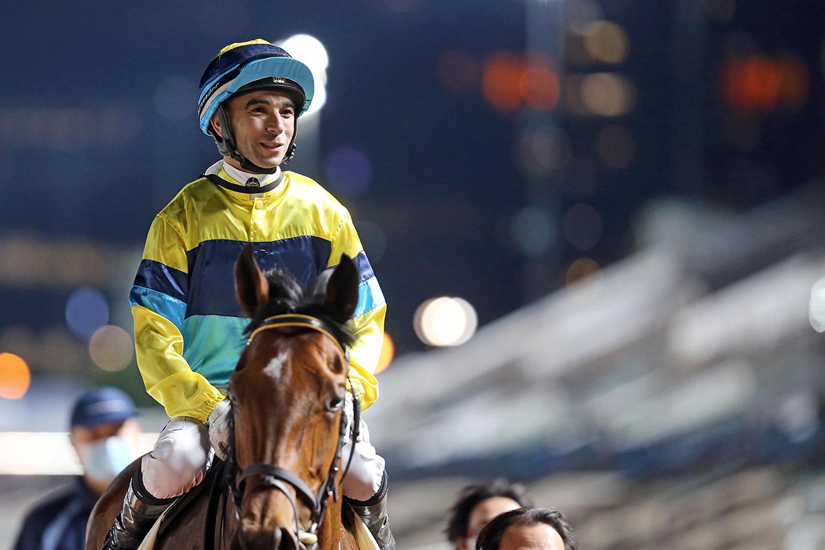 Moreira seals a hat-trick on Righteous Doctrine.