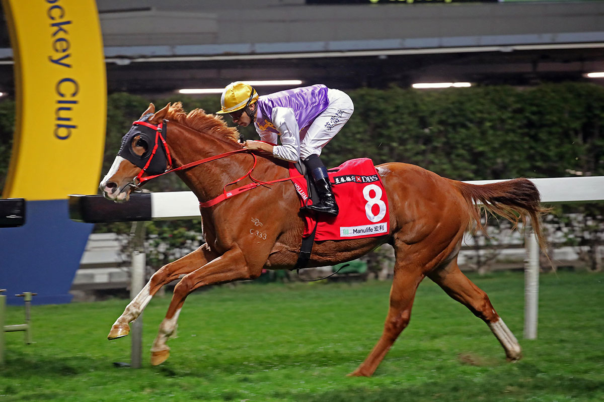 Moreira scores on Hong Kong Win back in January.