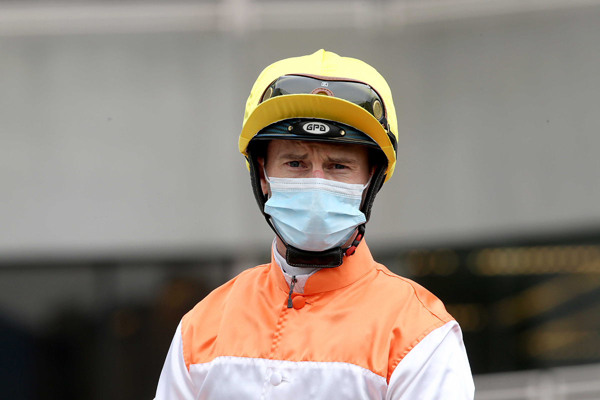 Zac Purton is a four-time champion jockey in Hong Kong.