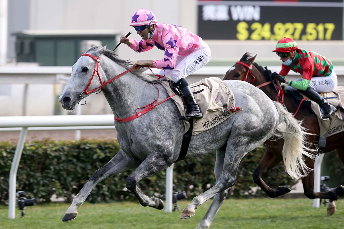 Hot King Prawn is looking to add a second G1 to his haul in the LONGINES Hong Kong Sprint.