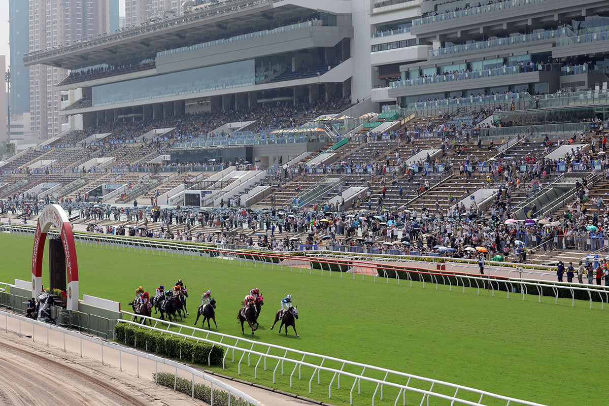 The National Day Race Meeting is held at Sha Tin Racecourse today.