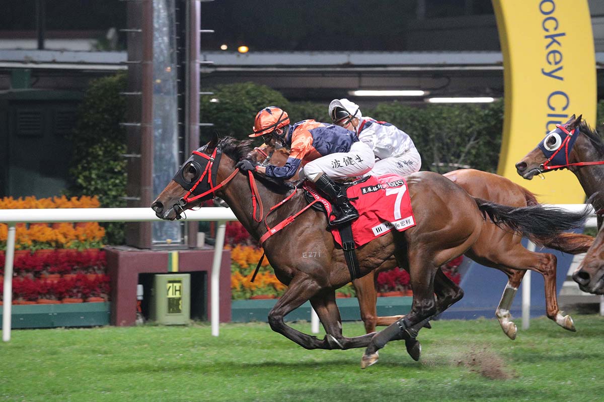 Meaningful Star (Left) and Special M (Right) tied for joint-third in the 2021/22 The DBS x Manulife Million Challenge. Owners Peter Chu Ka Lok and Dr Christopher Chu Ping Wing of Meaningful Star and Owner Richard Li Tzar Kai of Special M will each receive HK$50,000.