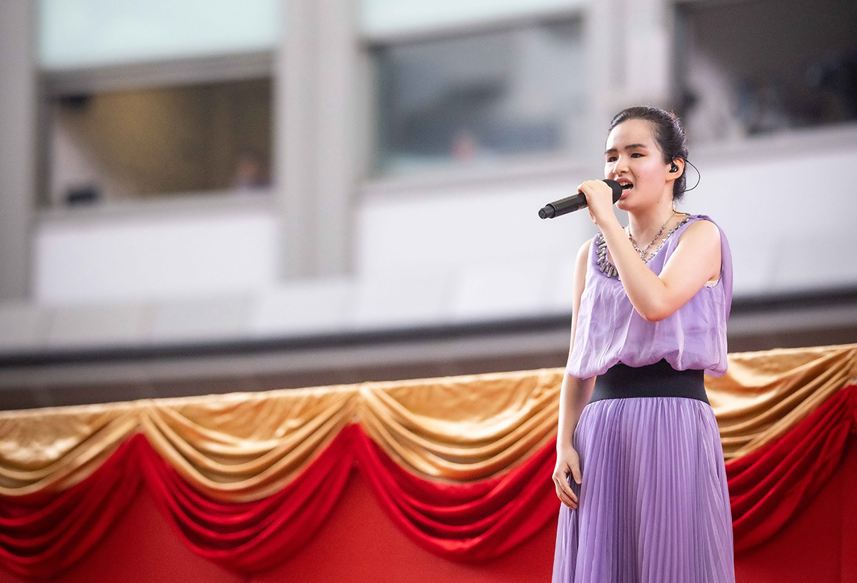 HKJC Scholar Michelle Siu will be one of the performers in the 25th Anniversary Hong Kong Reunification Raceday entertainment programme.