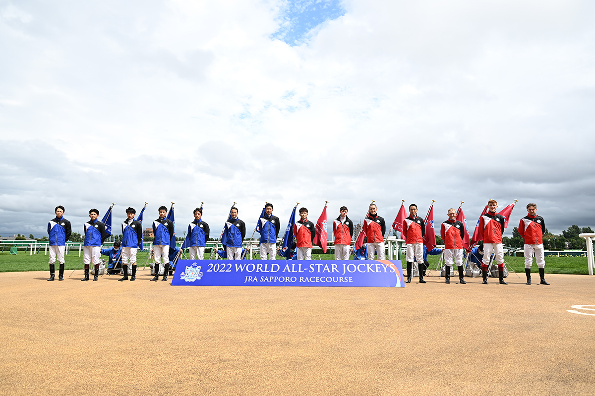 The opening ceremony of the World All-Star Jockeys. (Photo: Tomoya Moriuchi)