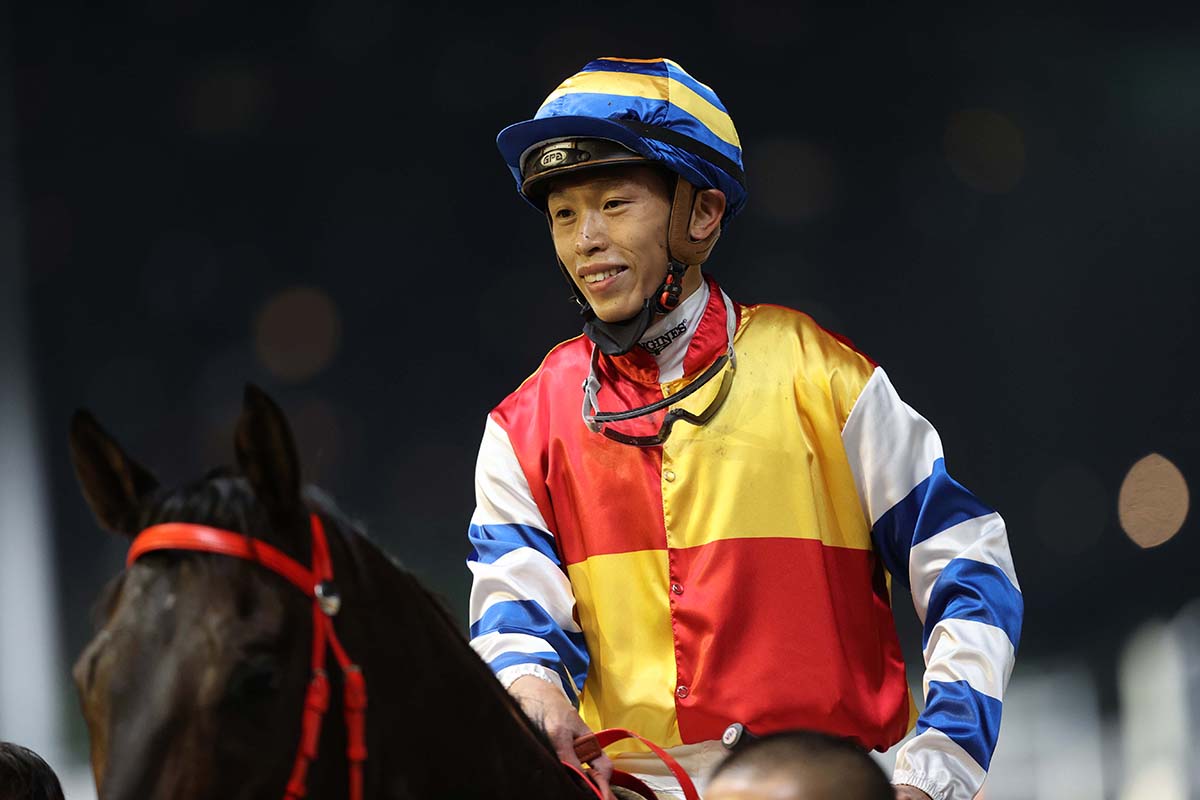 Vincent Ho leads the Happy Valley standings this season.