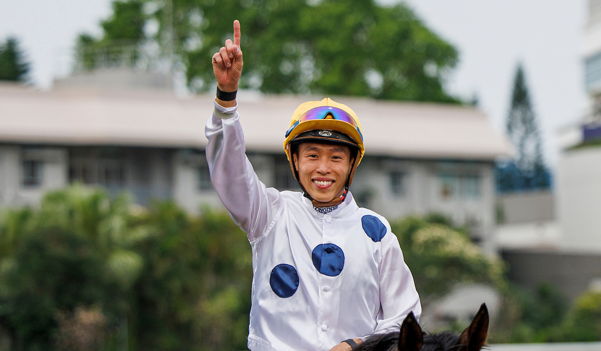Vincent Ho rode a career-best 96 wins in the 2022/23 season.